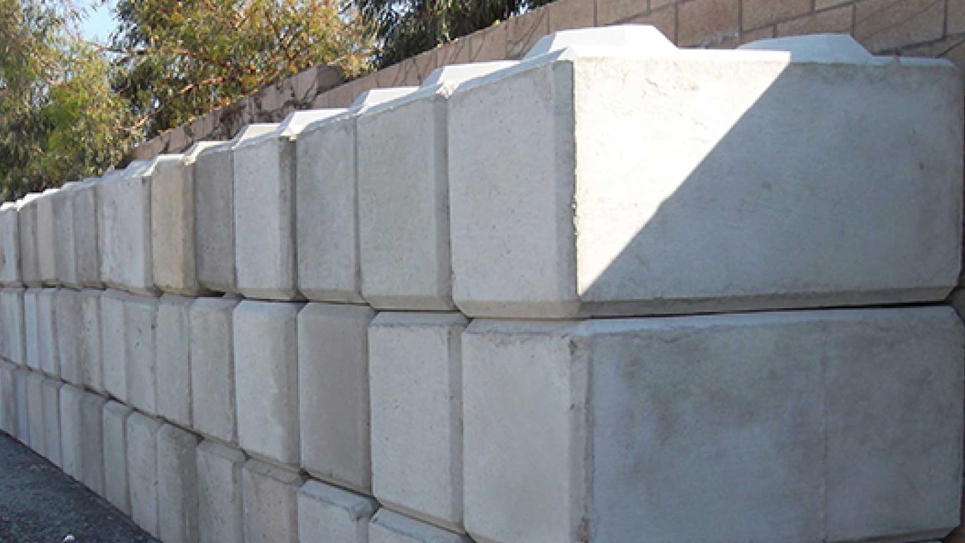 Recycled Concrete Blocks